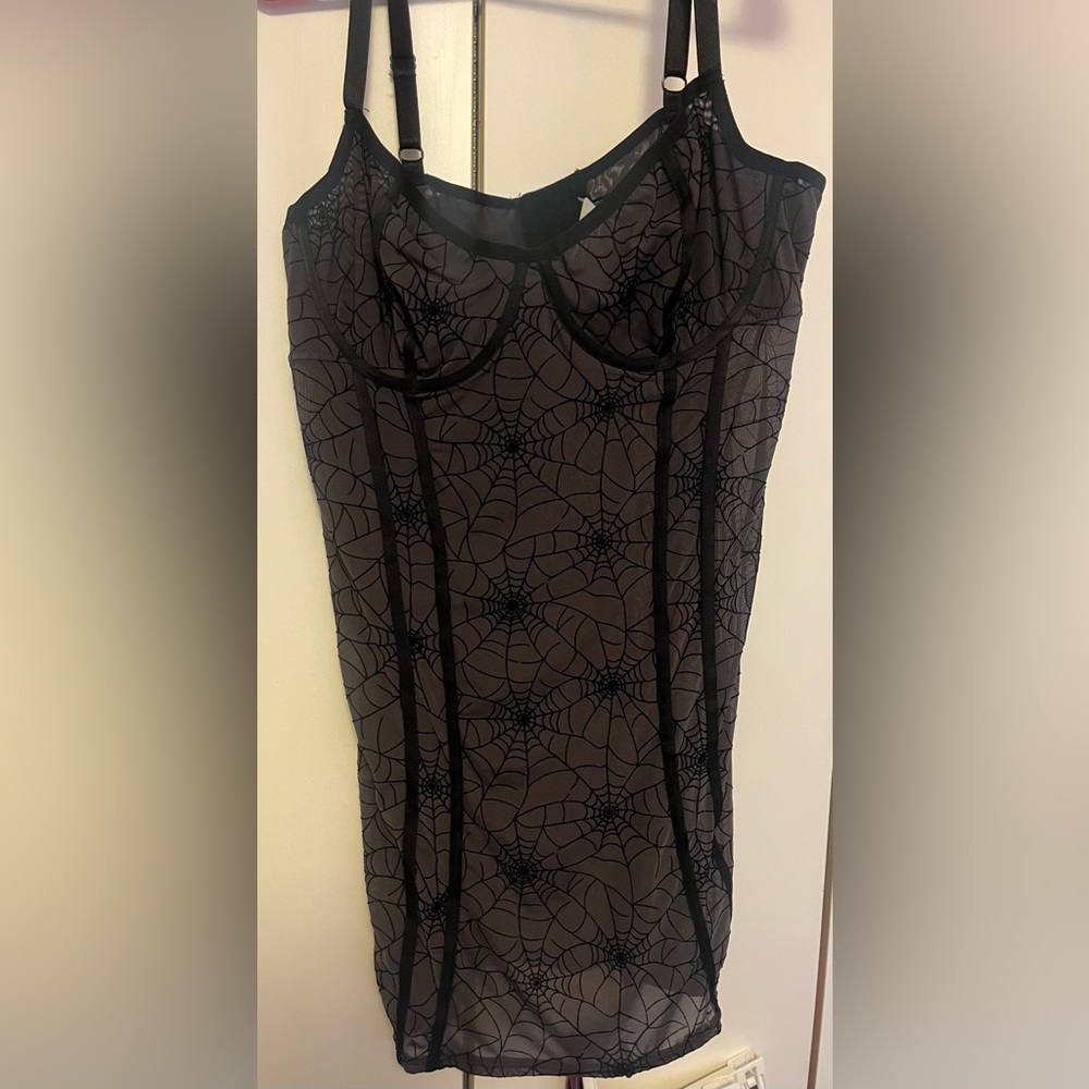 Torrid spider mesh intimates